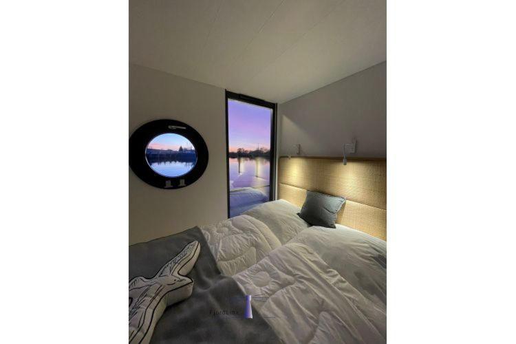 Hausboot Fjord Haven Mit Biosauna In Barth Extérieur photo